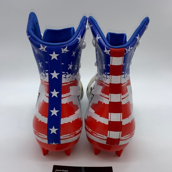 NEW Under Armour Highlight USA Eagle Flag Cleats